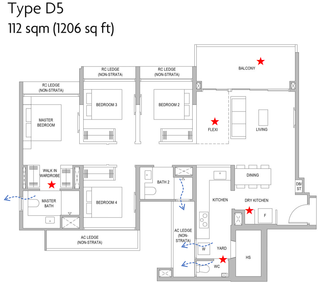 4 Bedroom Premium + Flexi